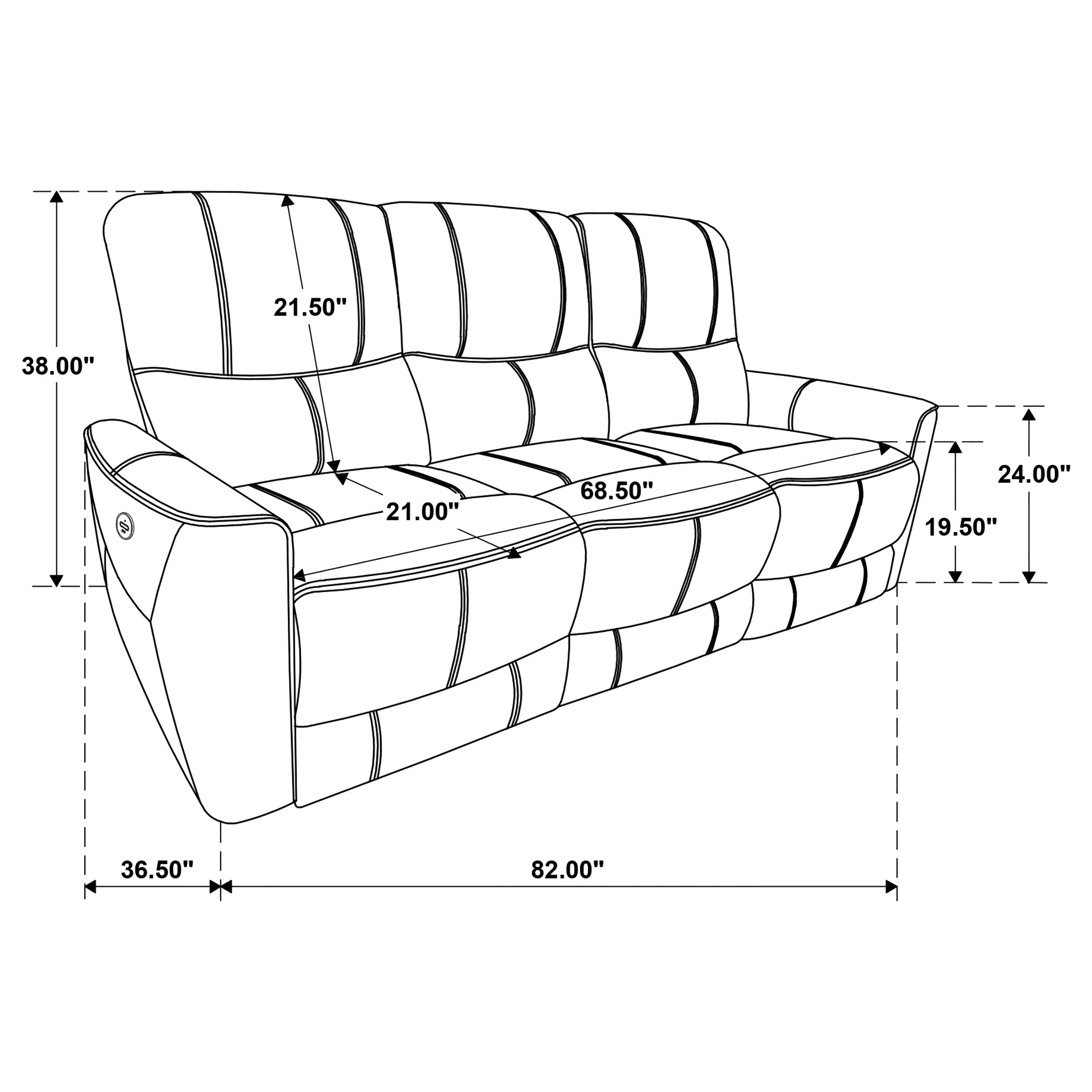 Greenfield Power Reclining Sofa