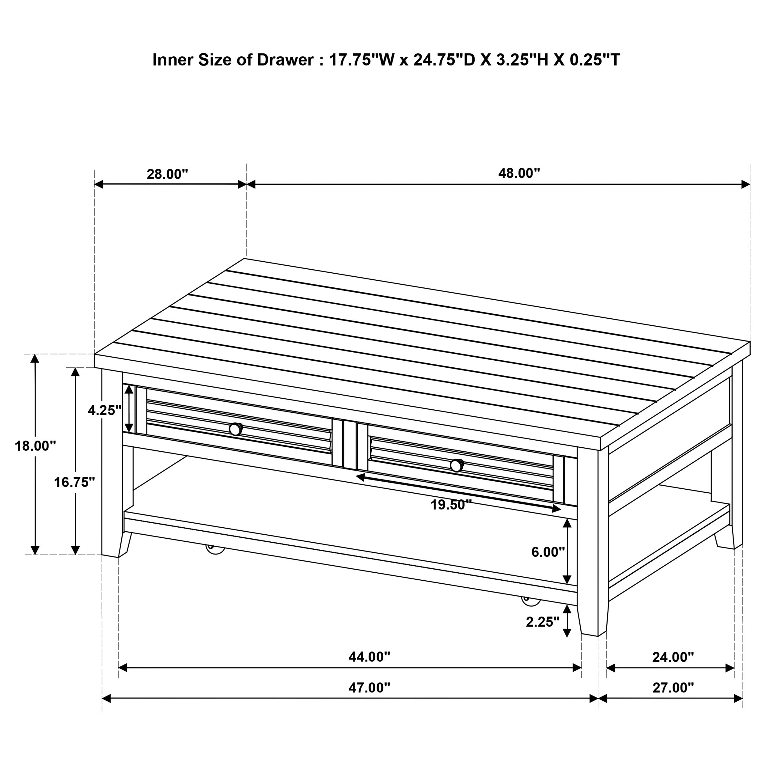 Concord Coffee Table