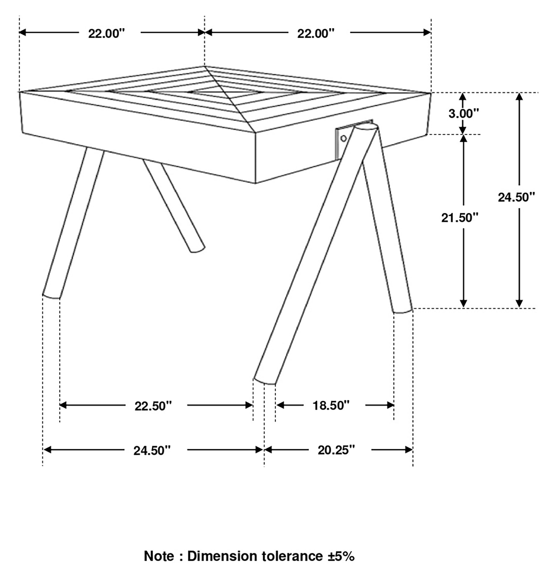 Avery End & Side Table