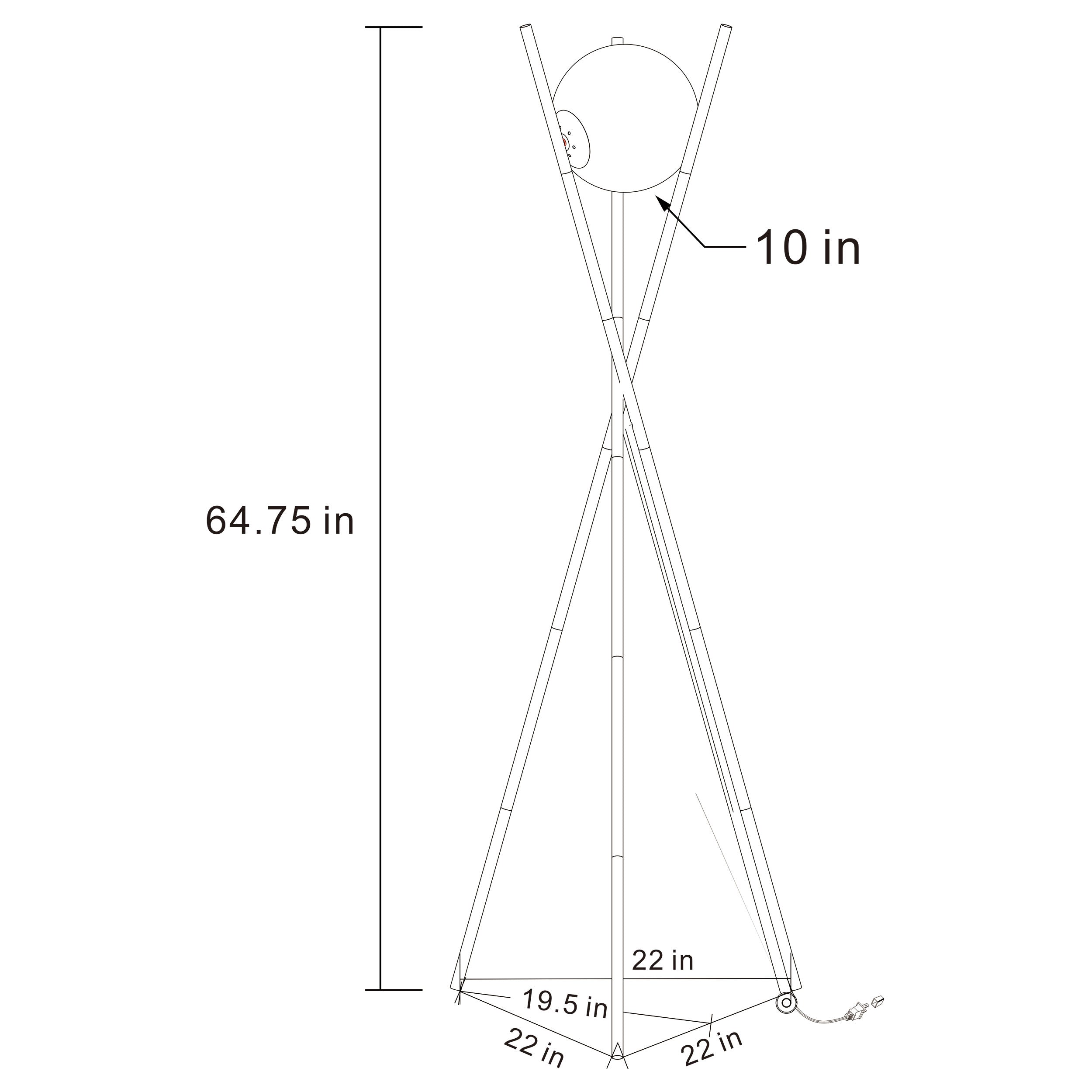 Yamileth Floor Lamp