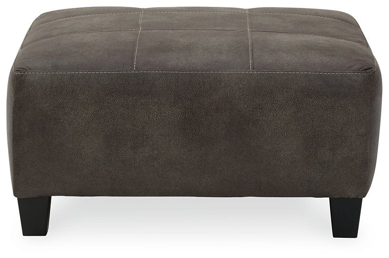 Navi Oversized Accent Ottoman