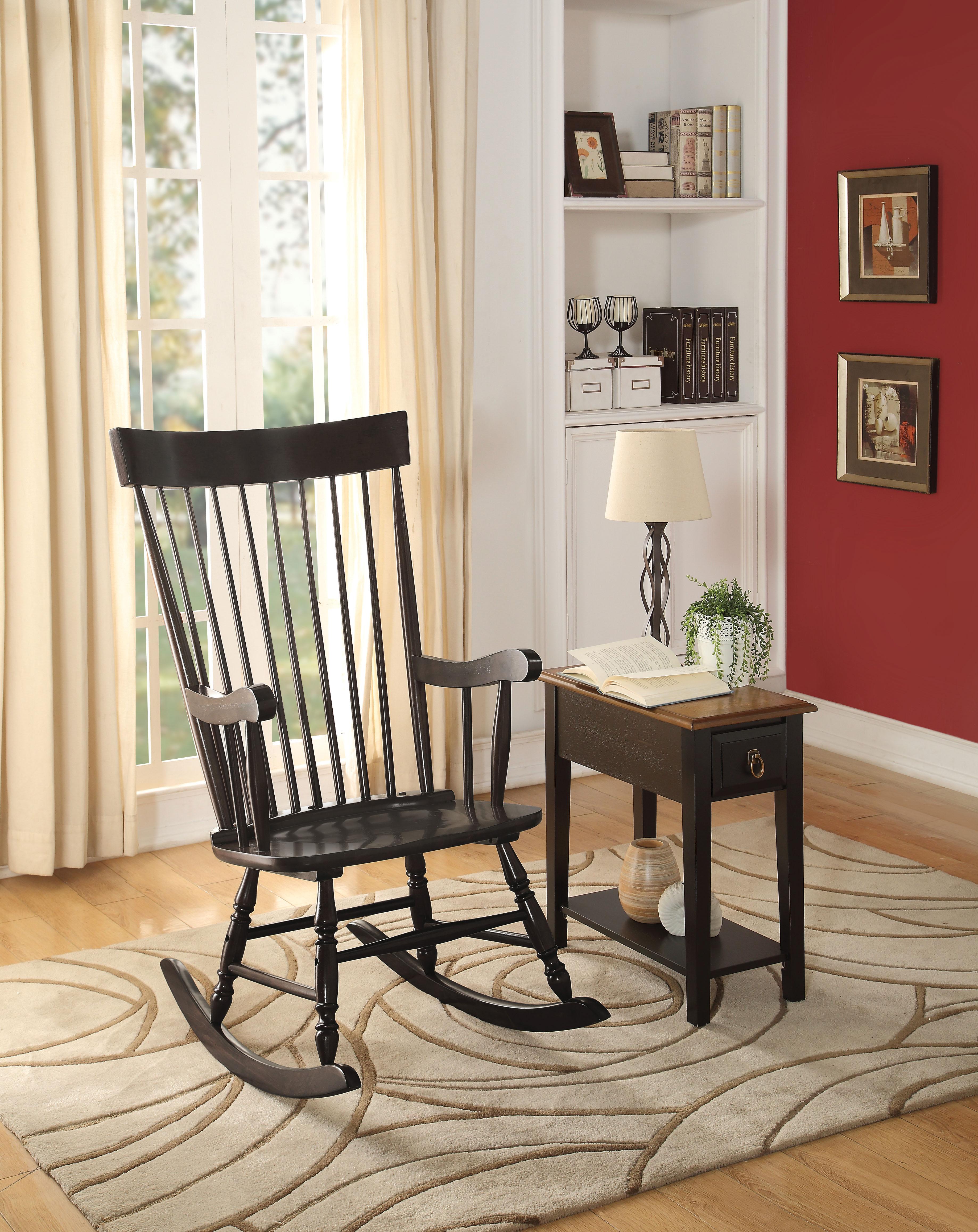 Arlo Black Rocking Chair image