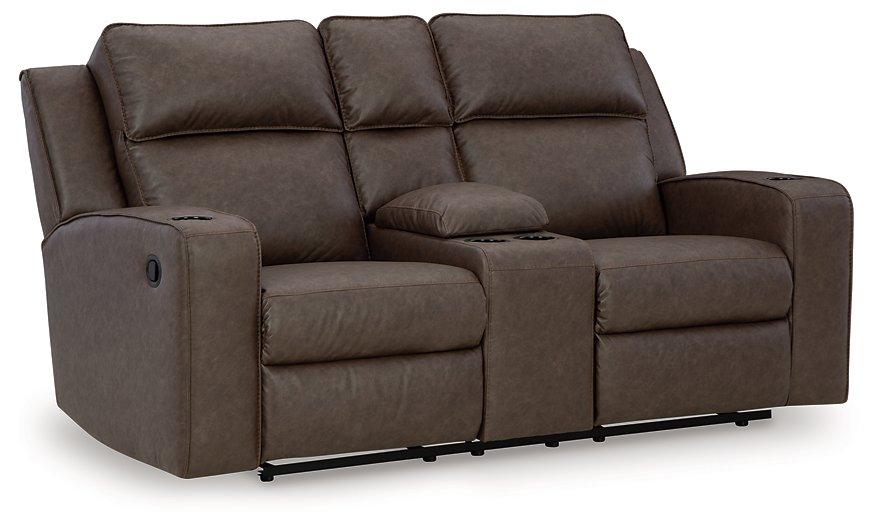 Lavenhorne Reclining Loveseat with Console