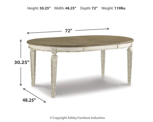 Realyn Dining Extension Table