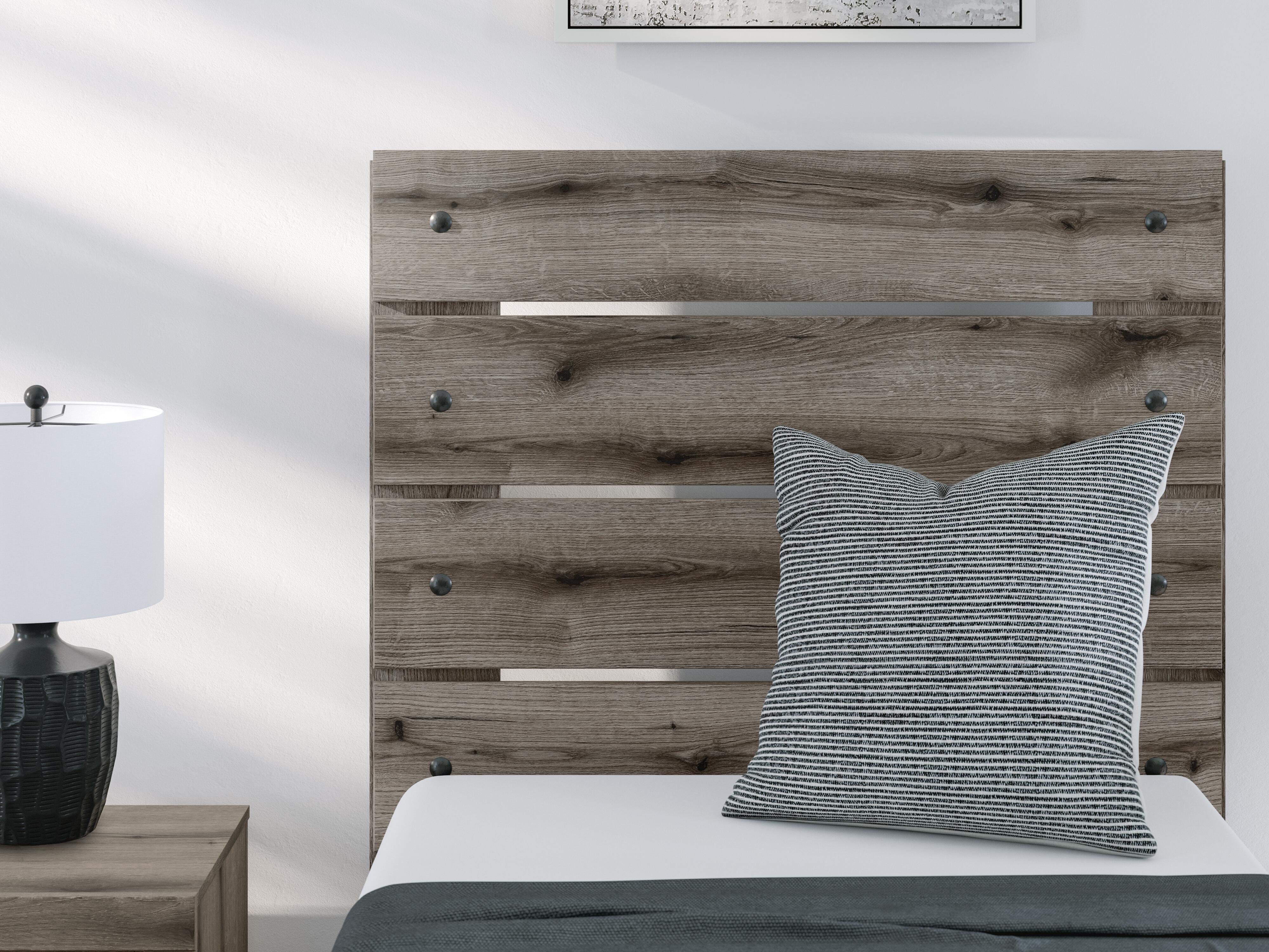 Graystorm Bed with Storage