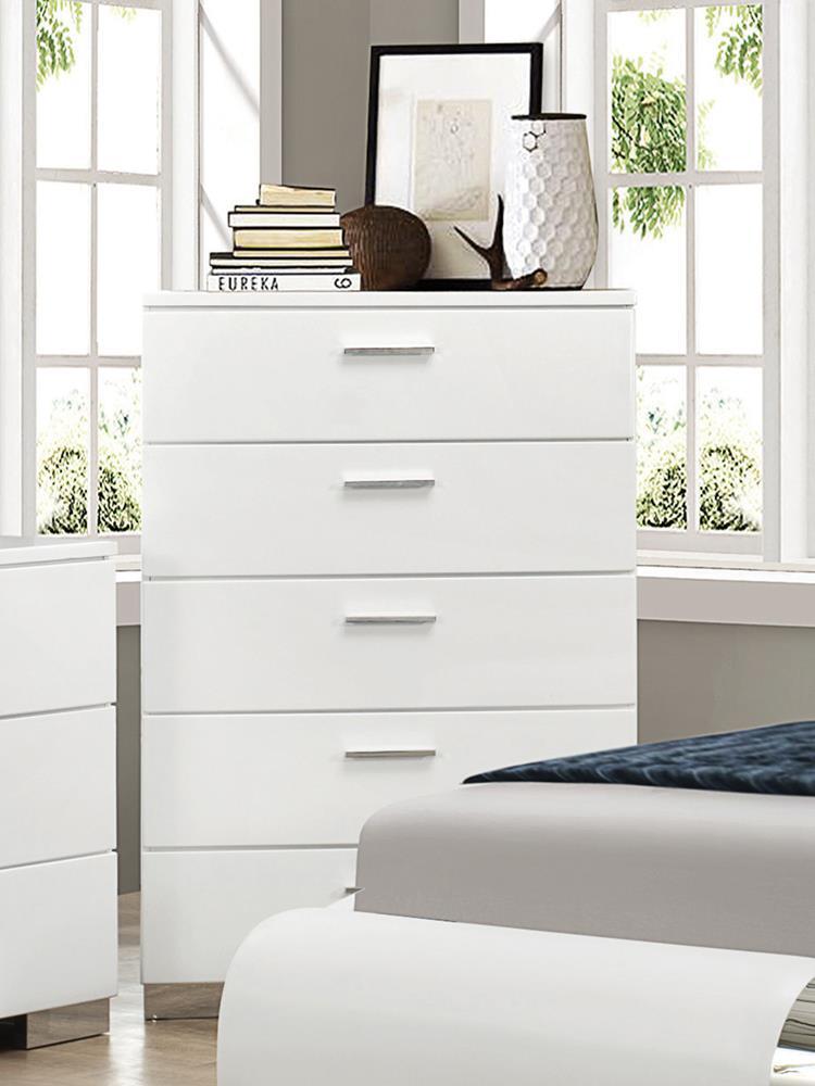 Felicity Contemporary Five-Drawer Chest
