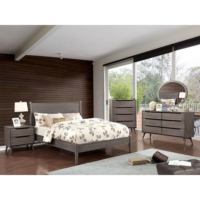 Lennart Gray Queen Bed