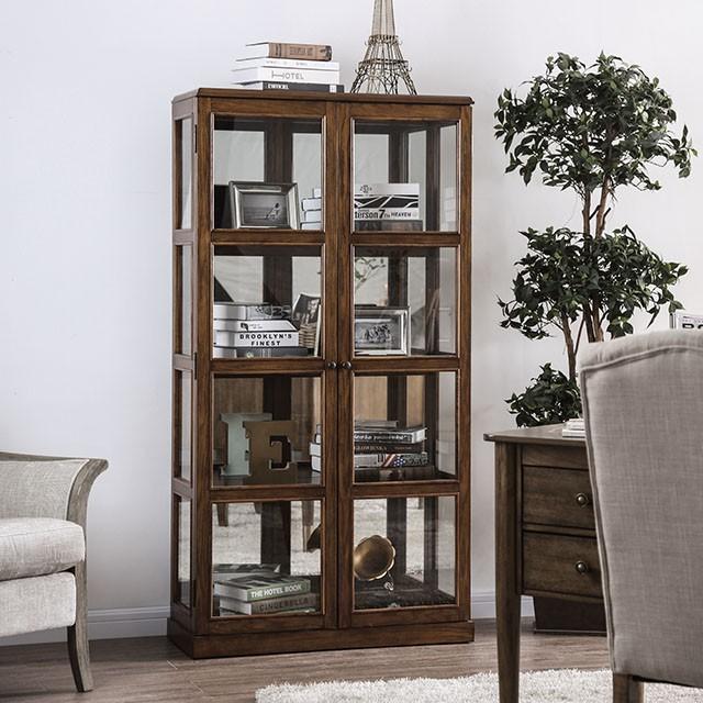 Vilas Oak Curio Cabinet image