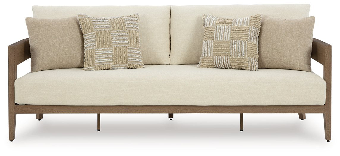 Serene Bay Outdoor Sofa with Cushion