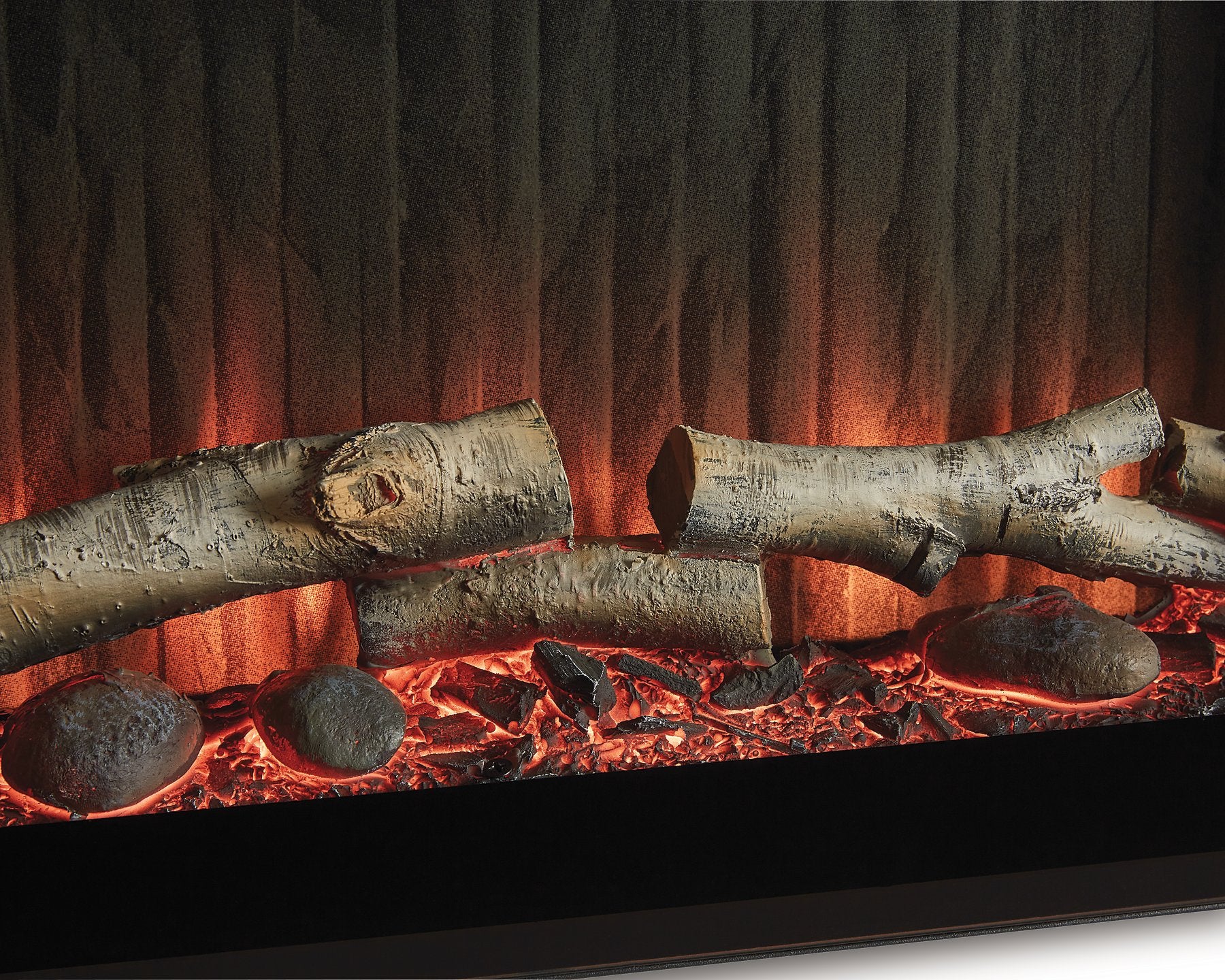 Cayboni 71" TV Stand with Electric Fireplace