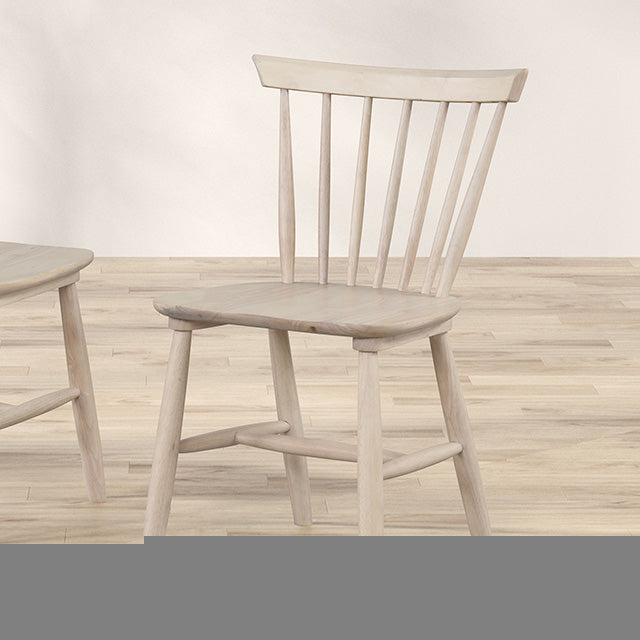 Beale Dining Chair (2/CTN) Natural, Brown, & Beige