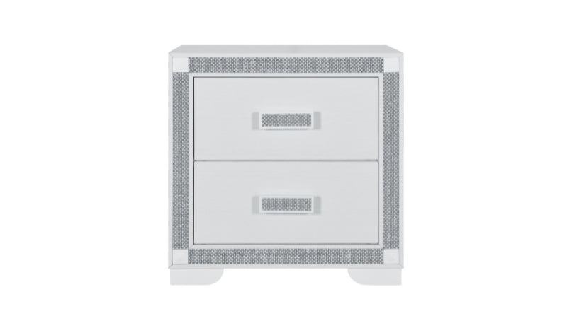 SOLEIL WHITE NIGHTSTAND