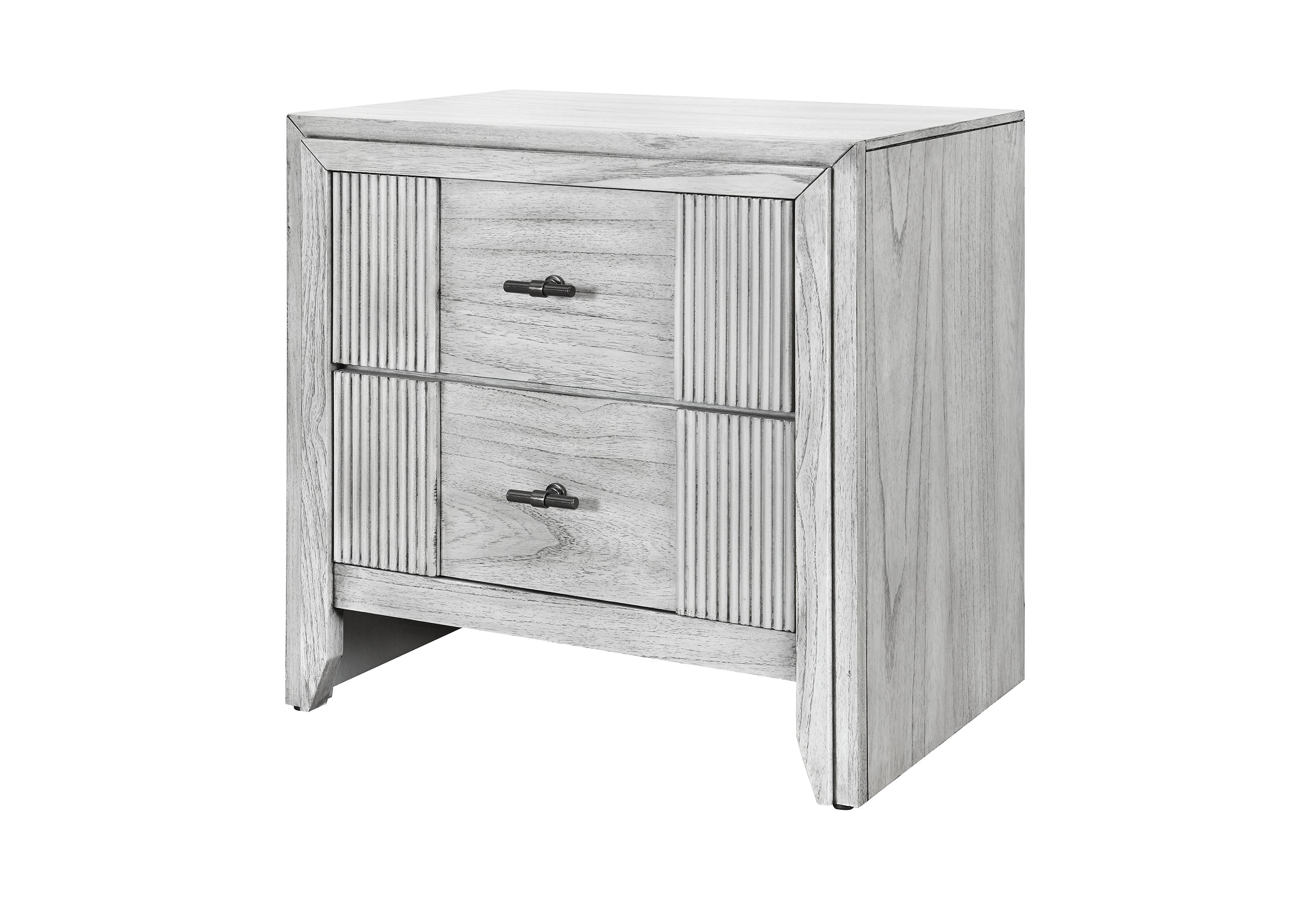 ELSIE GREY NIGHTSTAND
