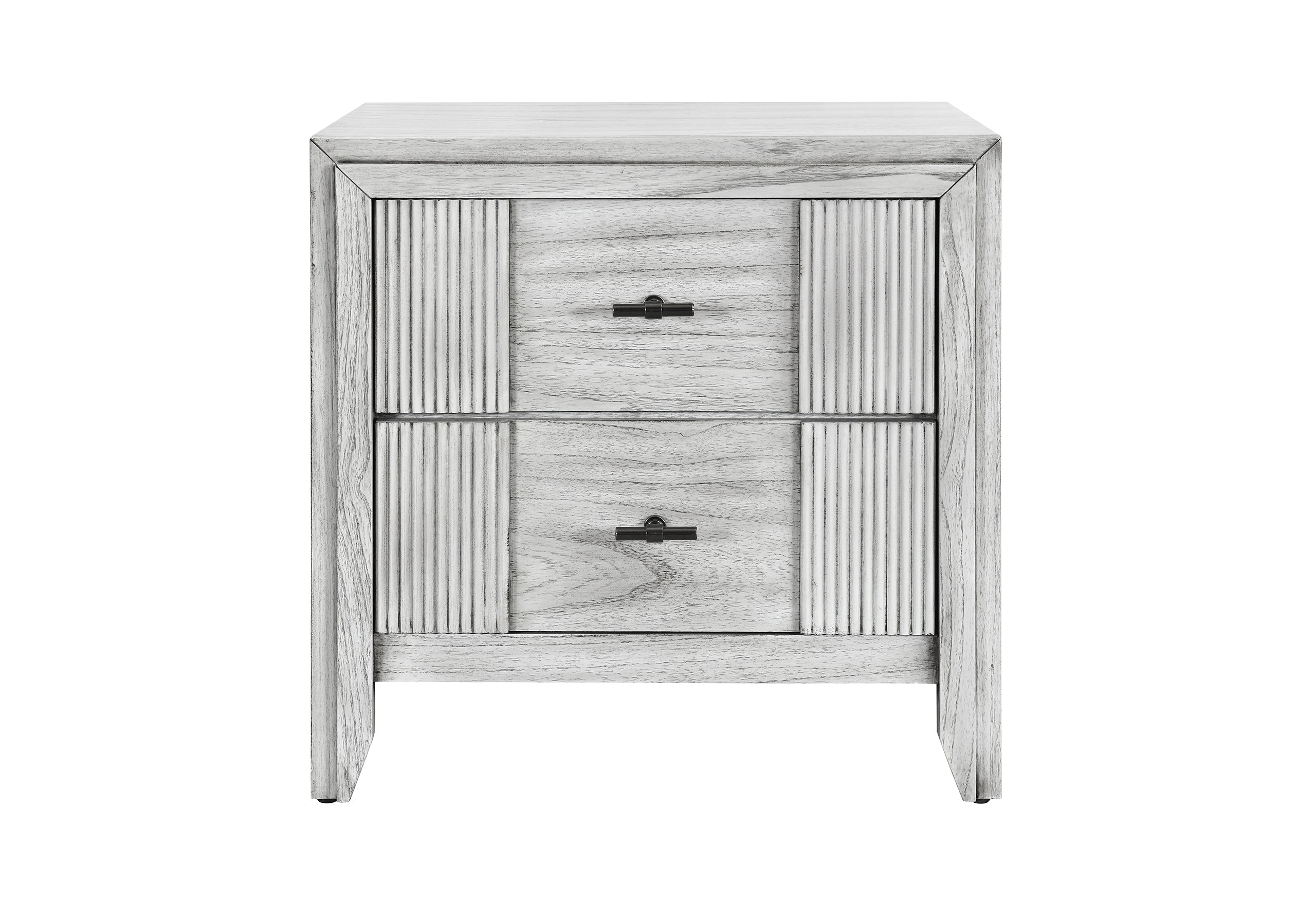 ELSIE GREY NIGHTSTAND