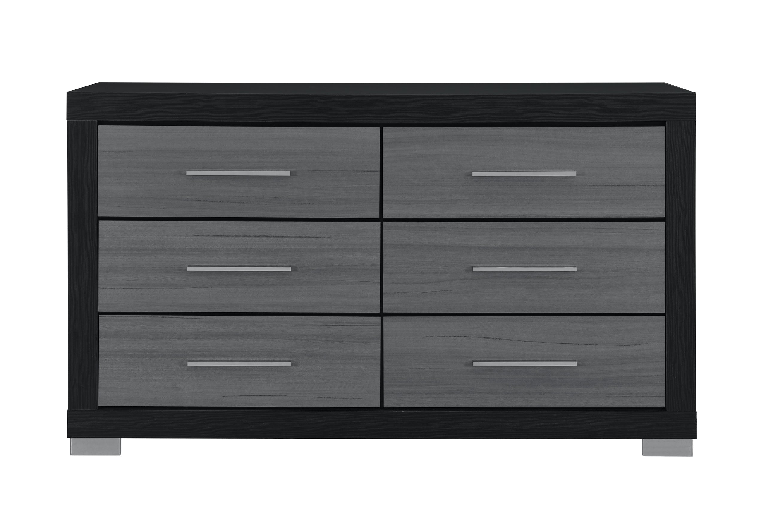 EMMA BLACK/GREY DRESSER