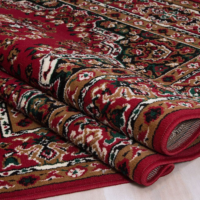 SHINTA Red 5' X 8' Area Rug