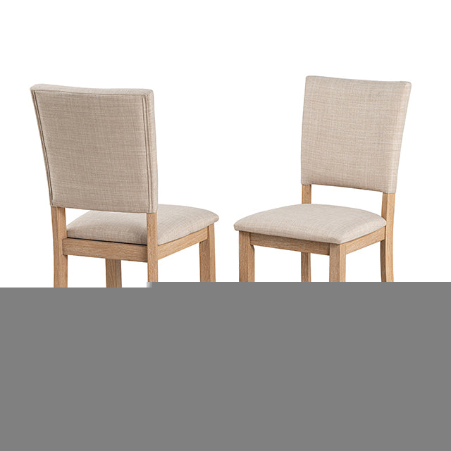 Oberto 5 Pc Round Dining Table Set